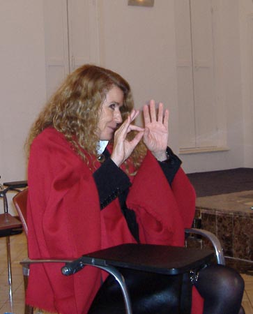 Jornadas: La libertad de ser rebeldes. Mar&iacute;a Men&eacute;ndez-Ponte