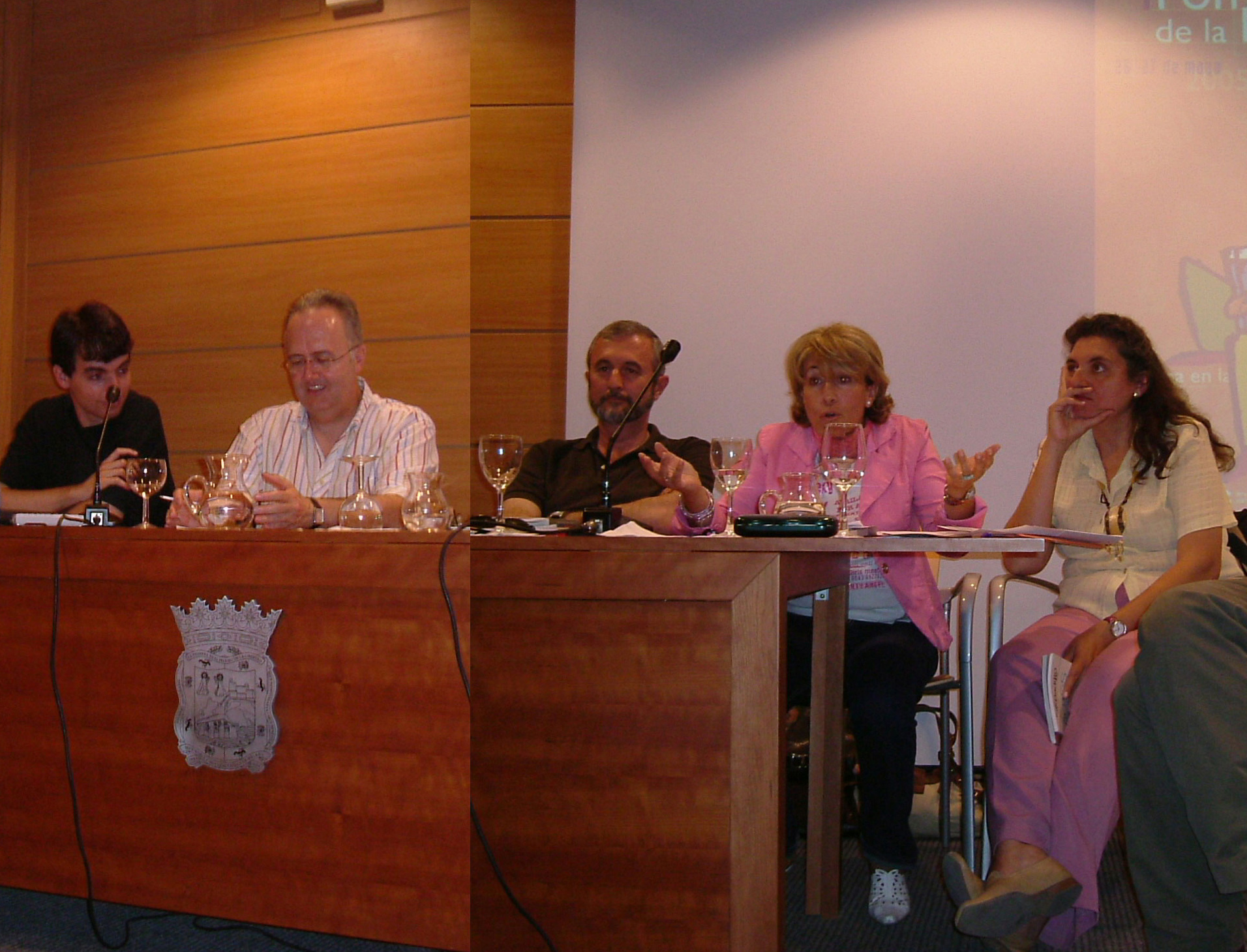 2005 jornadas Fomento Lectura adolescentes. MUPAM-Malaga