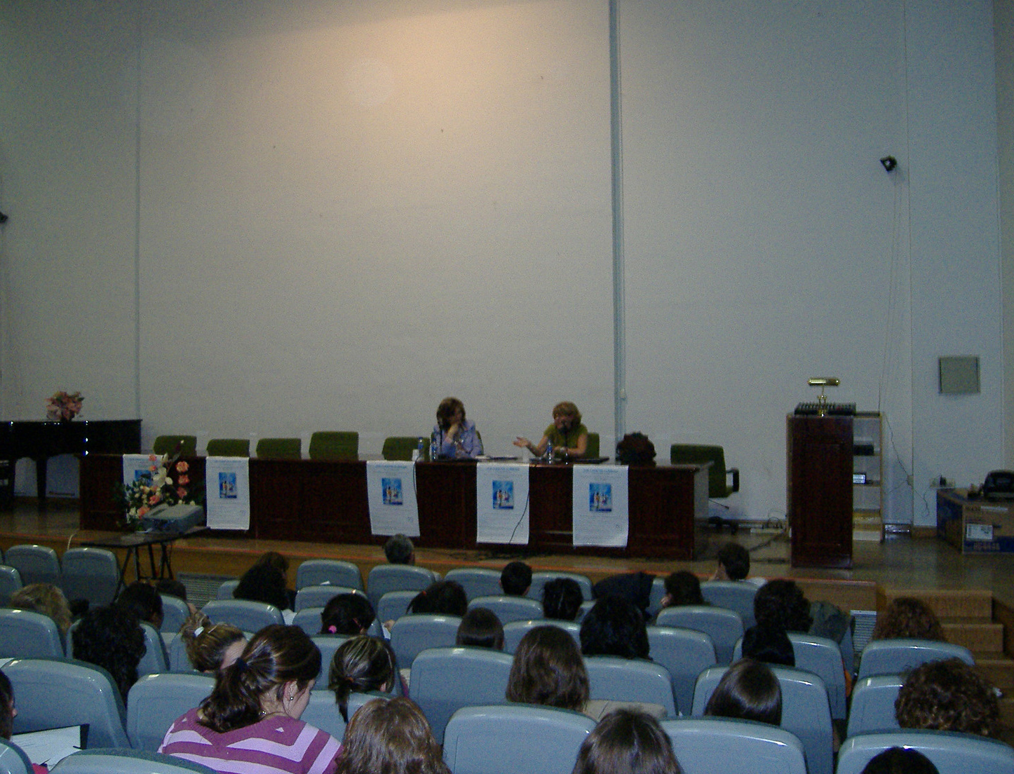 Intervencion en las jornadas de literatira infantil en la UMA